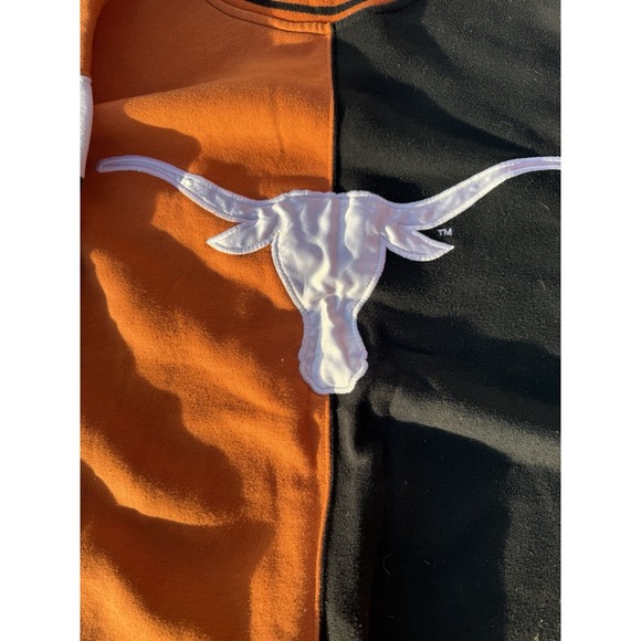 Vintage Starter Texas Longhorns Crewneck Sweatshirt XL Color Block - Picture 3 of 7